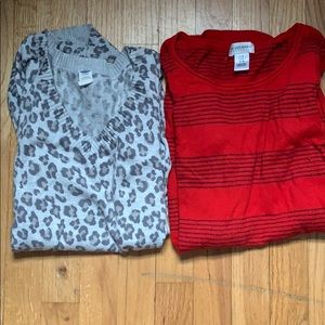 Set of 2 maternity sweaters